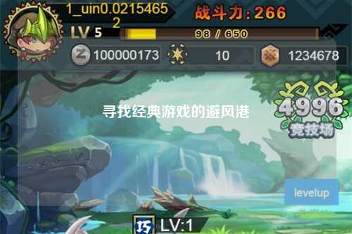 寻找经典游戏的避风港